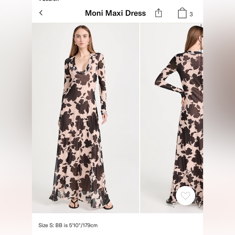 AFRM Moni Maxi Dress XL